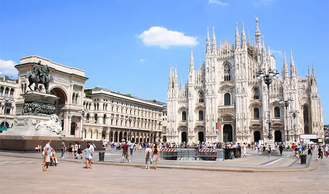 Piazza del Duomo in Milan